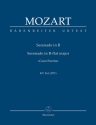 Serenade B-Dur KV361 fr 2 Oboen, 2 Klarinetten, 2 Bassetthrner, 4 Hrner, 2 Fagotte, Kontraba,  Studienpartitur