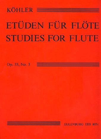 Etden op.33,3 fr Flte