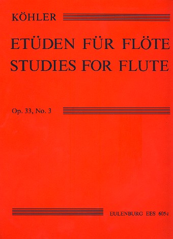 Etden op.33,3 fr Flte