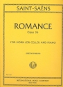 Romance op.36 for horn (or cello) and piano