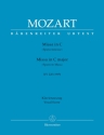 Missa C-Dur KV220 fr Soli, Chor und Orchester Klavierauszug