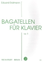 Bagatellen op.5 fr Klavier