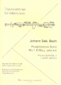 Franzsische Suite e-Moll Nr.1 BWV812 fr Gitarre