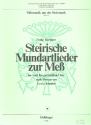 STEIRISCHE MUNDARTLIEDER ZUR MESS FUER GEMISCHTEN CHOR   PARTITUR KLAUBER, ERWIN, TEXT