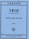 Trio in d major op.21 for 2 violins and viola parts