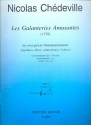 Les Galanteries Amusantes Band 1 (Nr.1-3) fr 2 gleiche Melodieinstrumente Spielpartitur