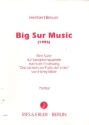 BIG SUR MUSIC SUITE FUER SAXO- PHONQUARTETT SATB     PARTITUR