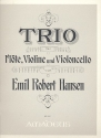 Trio d-Moll fr Flte, Violine und Violoncello Stimmen