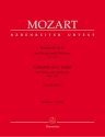 Konzert C-Dur KV415 fr Klavier und Orchester Partitur