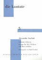 Infirmata vulnerata  fr Alt, 2 Violinen und Bc Partitur und Stimmen