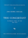 Trio concertant op.7,2 fr Klarinette, Violine und Viola Stimmen