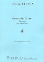 Troisime tude (Tristesse) op.10,3 pour violon et piano