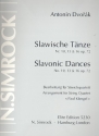 3 slawische Tnze aus op.72 (Nr.10,13,16) fr Streichquartett
