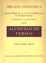 Altiberische versos Band 3 fr Orgel (Cembalo, Klavier)