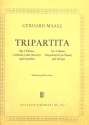 Tripartita fr 3 Flten,Cembalo  und Streicher fr 3 Flten und Klavier Stimmen