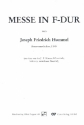 Messe in F-Dur fr Chor und Orgel Partitur