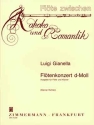 Konzert d-Moll für Flöte und Orchester für Flöte und Klavier