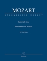 Serenade c-Moll KV388 für 2 Oboen, 2 Klarinetten, 2 Hörner, 2 Fagotte Partitur