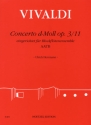 Concerto d-Moll op.3,11 fr 4 Blockflten (AATB) Partitur und Stimmen