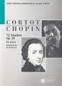 12 studies op.25 for piano