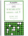 Sonates vol.5 (k206-255) pour clavecin