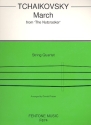 March from The Nutcracker for string quartet score and parts