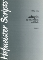 Adagio fr Flte (Altflte) und Harfe 2 Spielpartituren