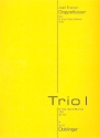 Trio Nr.1 fr Flte, Oboe und Klarinette Stimmen
