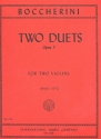 2 duets op.5 for 2 violins