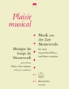 Musik aus der Zeit Monteverdis fr 2 Sopranblockflten und Bc 4 Spielpartituren