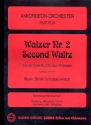 Second Waltz fr Akkordeonorchester Partitur und Stimmen (Akkordeon 1-4, Electr., Ba, Schlagzeug)