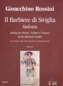 Il barbiere di Siviglia sinfonia per flauto, violino e chitarra score and parts