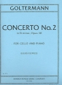 Concerto d minor no.2 op.30 for cello and piano