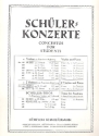 Konzertino g-Moll op.11 fr 2 Violinen und Klavier