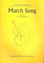 March Song op.21,1 fr 4 Violoncelli