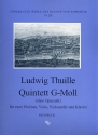 Quintett g-Moll o.op. fr Klavier und Streichquartett