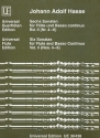 6 Sonaten op.2 Band 2 (Nr.4-6) fr Flte und Bc