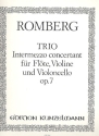 Intermezzo concertant op.7 fr Flte, Violine und Violoncello Stimmen