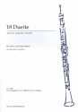 18 Duette fr Oboe und Englischhorn Spielpartitur