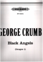 Black Angels for electric string quartet Score