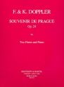 Souvenir de Prague op.24 fr 2 Flten und Klavier