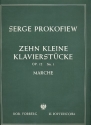 Marche op.12,1 fr Klavier 10 kleine Klavierstcke Nr.1