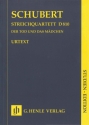 Der Tod und das Mdchen Streichquartett d-Moll D810 Studien Edition