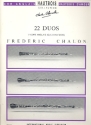 22 duos d'auteurs classiques pour 2 cors anglais ou 2 hautbois partition