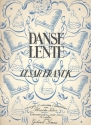 Danse lente  pour piano