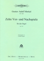 10 Vor- und Nachspiele op.134 fr Orgel