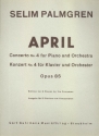 April Konzert Nr.4 op.85 fr Klavier und Orchester, Ausgabe fr 2 Klaviere vom Komponisten