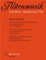 Variationen ber das berhmte Menuett von Luigi Boccherini fr 4 Flten Partitur und Stimmen
