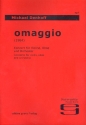 Omaggio (1984)  Bach, Scarlatti, Hndel e Berg Konzert fr Violine, Oboe und Orchester Partitur