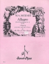 Allegro KV229 from divertimento no.1 for 3 recorders (ATB) score and parts